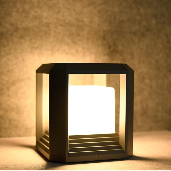 PLUSLED Outdoor Post Light Modern LED 20W IP65 Waterproof Landscape Garden Lamp - Picture 1 of 12